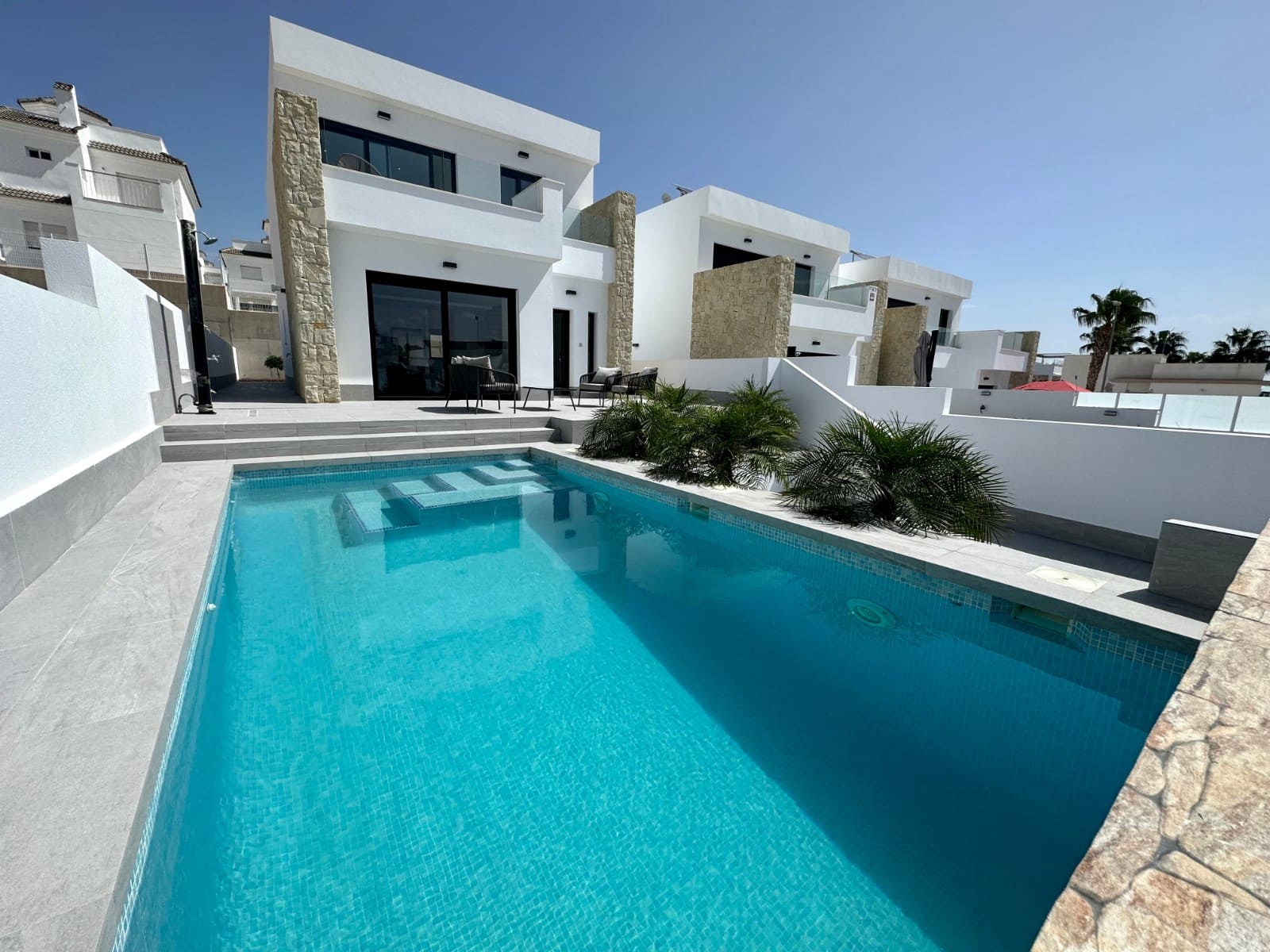 3 Zimmer Villa zu verkaufen in La Marina mit Pool - 455.000 € (Ref: 4918940)