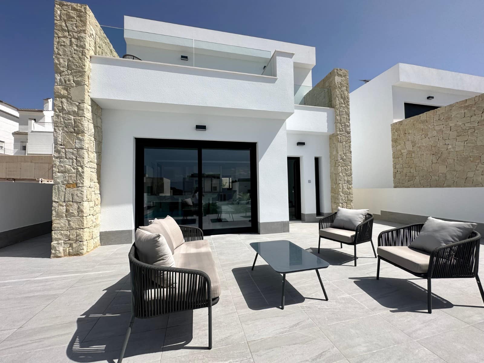 3 Zimmer Villa zu verkaufen in La Marina mit Pool - 455.000 € (Ref: 8545964)