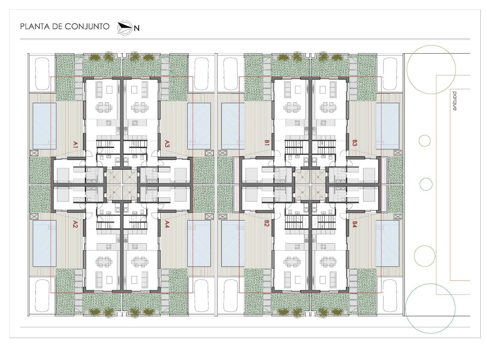 3 camera da letto Villetta Bifamiliare in vendita in Orihuela con piscina - 328.000 € (Rif: 9671262)