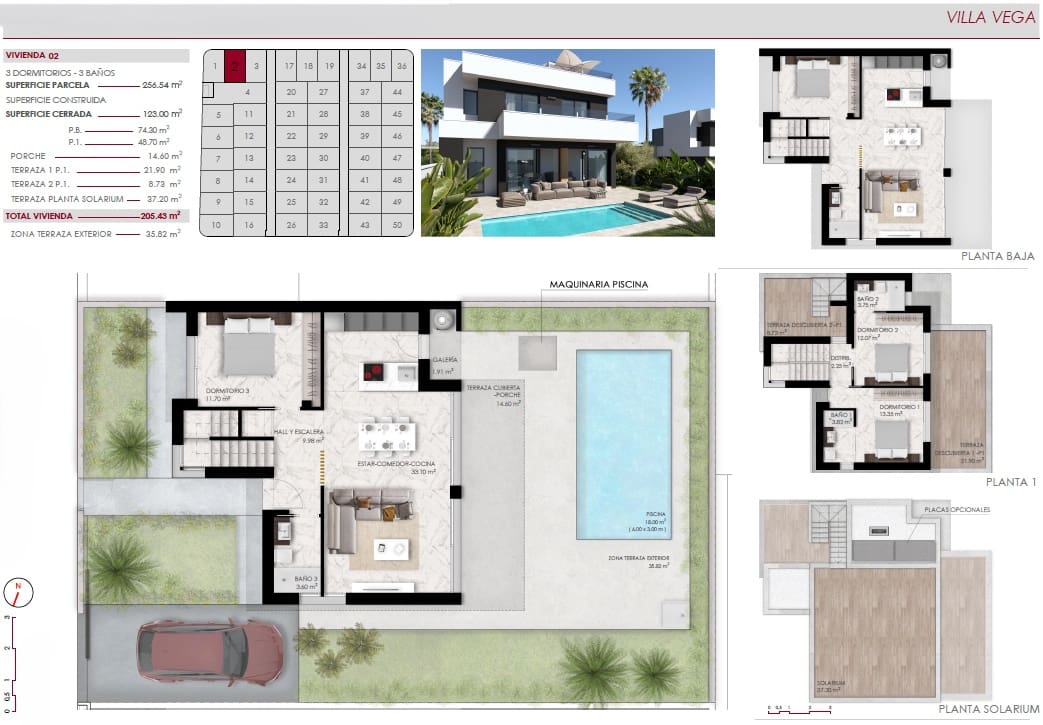 3 chambre Villa/Maison à vendre à Ciudad Quesada avec piscine - 588 000 € (Ref: 9761395)