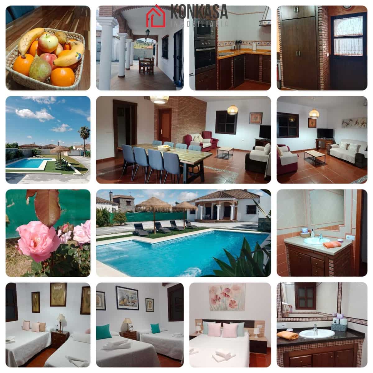 3 slaapkamer Villa te huur in Arcos de la Frontera met zwembad - € 1.100 (Ref: 9446830)