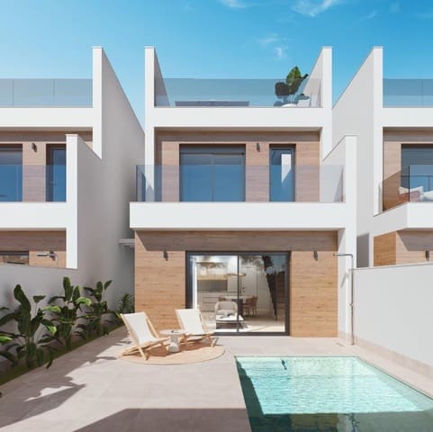 3 sovrum Radhus till salu i San Pedro del Pinatar med pool garage - 345 000 € (Ref: 8877451)