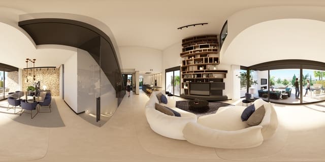 3 makuuhuone Huvila myytävänä paikassa Algorfa mukana uima-altaan 
autotalli - 1 450 000 € (Ref: 9077687)