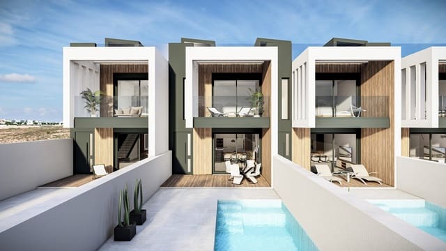 3 makuuhuone Rivitalo myytävänä paikassa Pilar de la Horadada ciudad, Pilar de la Horadada mukana uima-altaan 
autotalli - 385 000 € (Ref: 9898573)