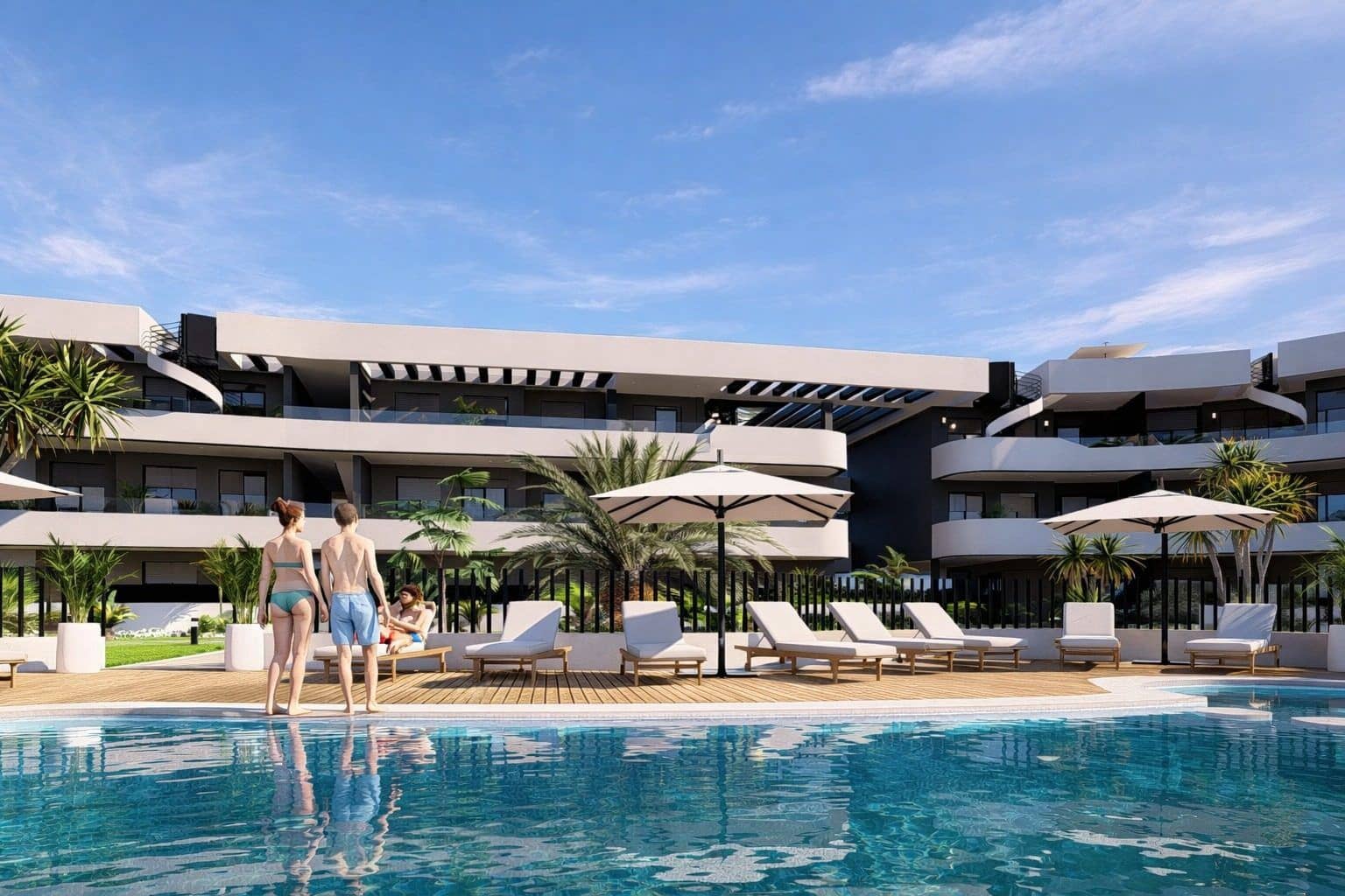 3 soveværelse Lejlighed til salg i Los Alcazares med swimmingpool garage - € 278.900 (Ref: 9976094)