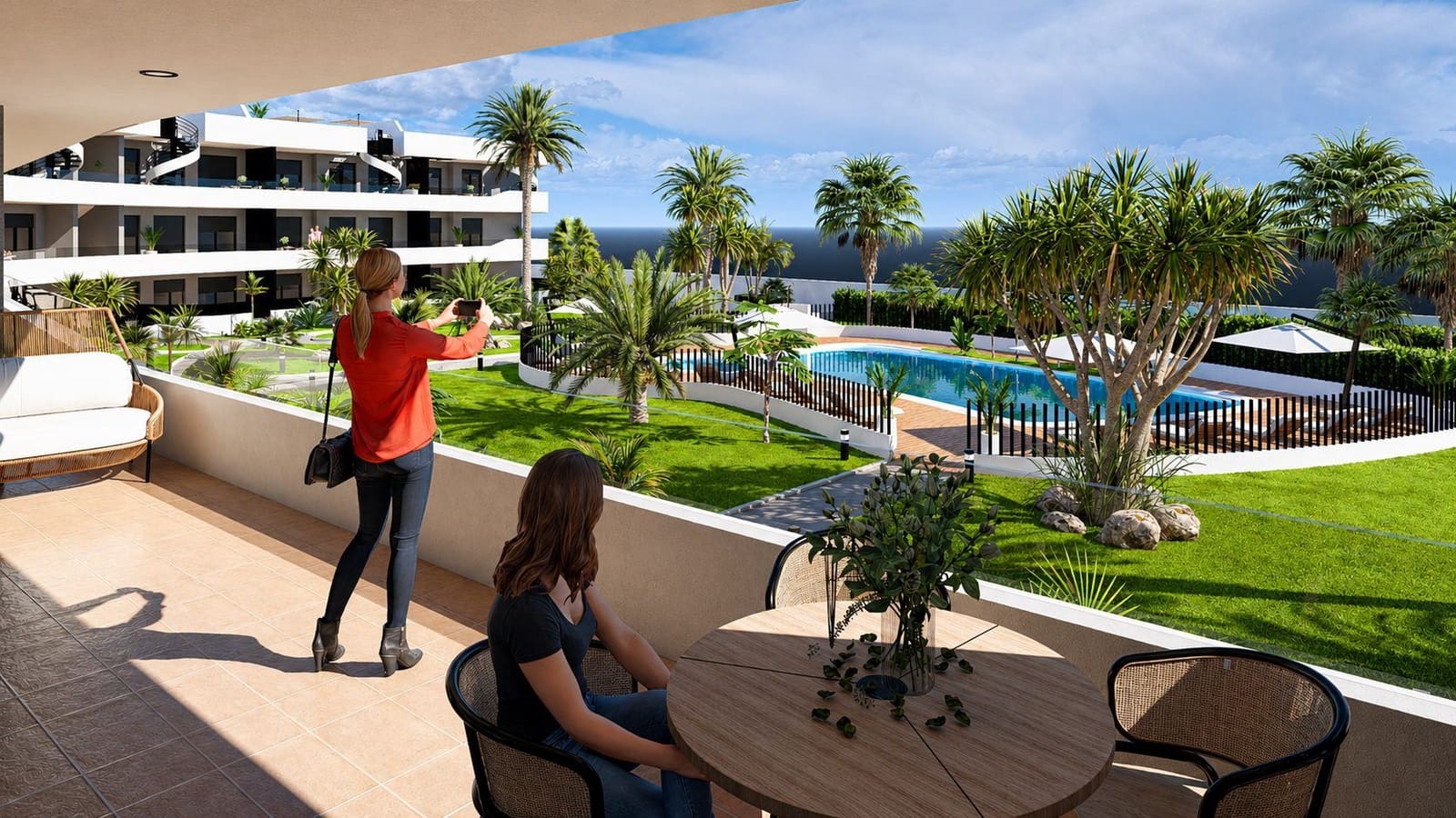3 soveværelse Lejlighed til salg i Los Alcazares med swimmingpool garage - € 278.900 (Ref: 9976094)
