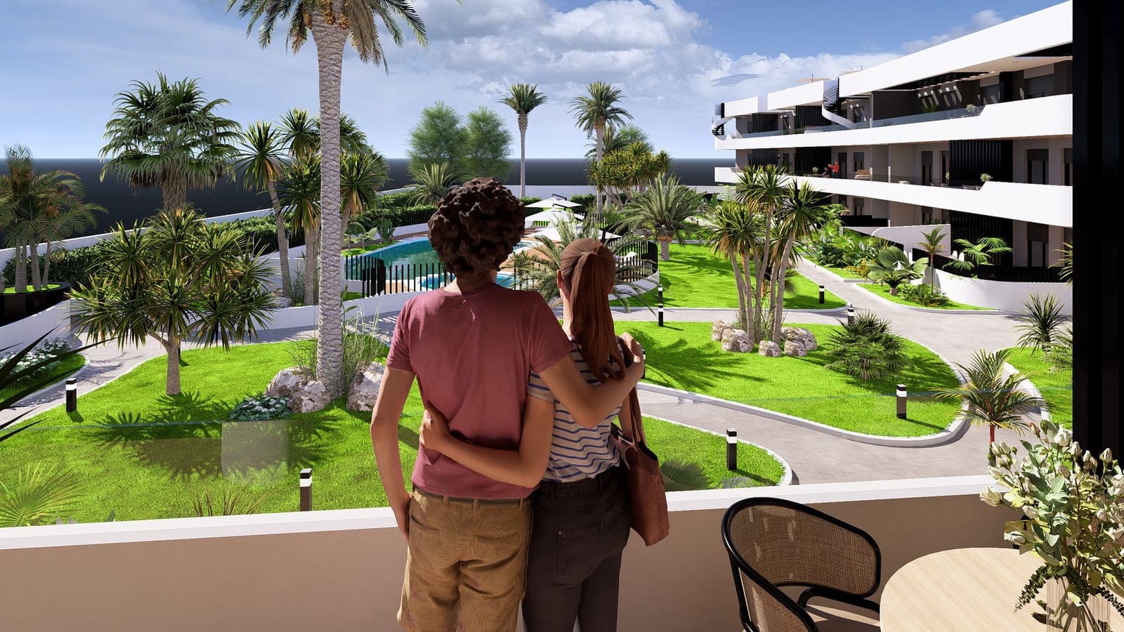 3 soveværelse Lejlighed til salg i Los Alcazares med swimmingpool garage - € 278.900 (Ref: 9976094)