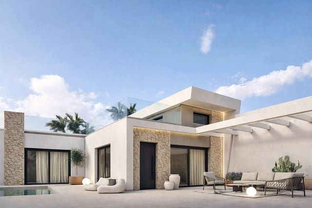 3 soveværelse Villa til salg i Las Lomas de Rame - Bahía Bella, Los Alcázares med swimmingpool garage - € 452.999 (Ref: 9984088)