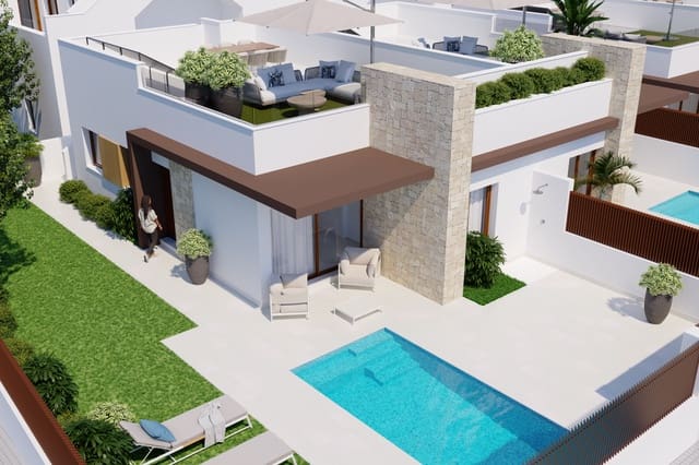 1 soverom Rekkehus til salgs i Desamparados - Hurchillo - Torremendo, Orihuela med svømmebasseng garasje - € 356 000 (Ref: 9994513)