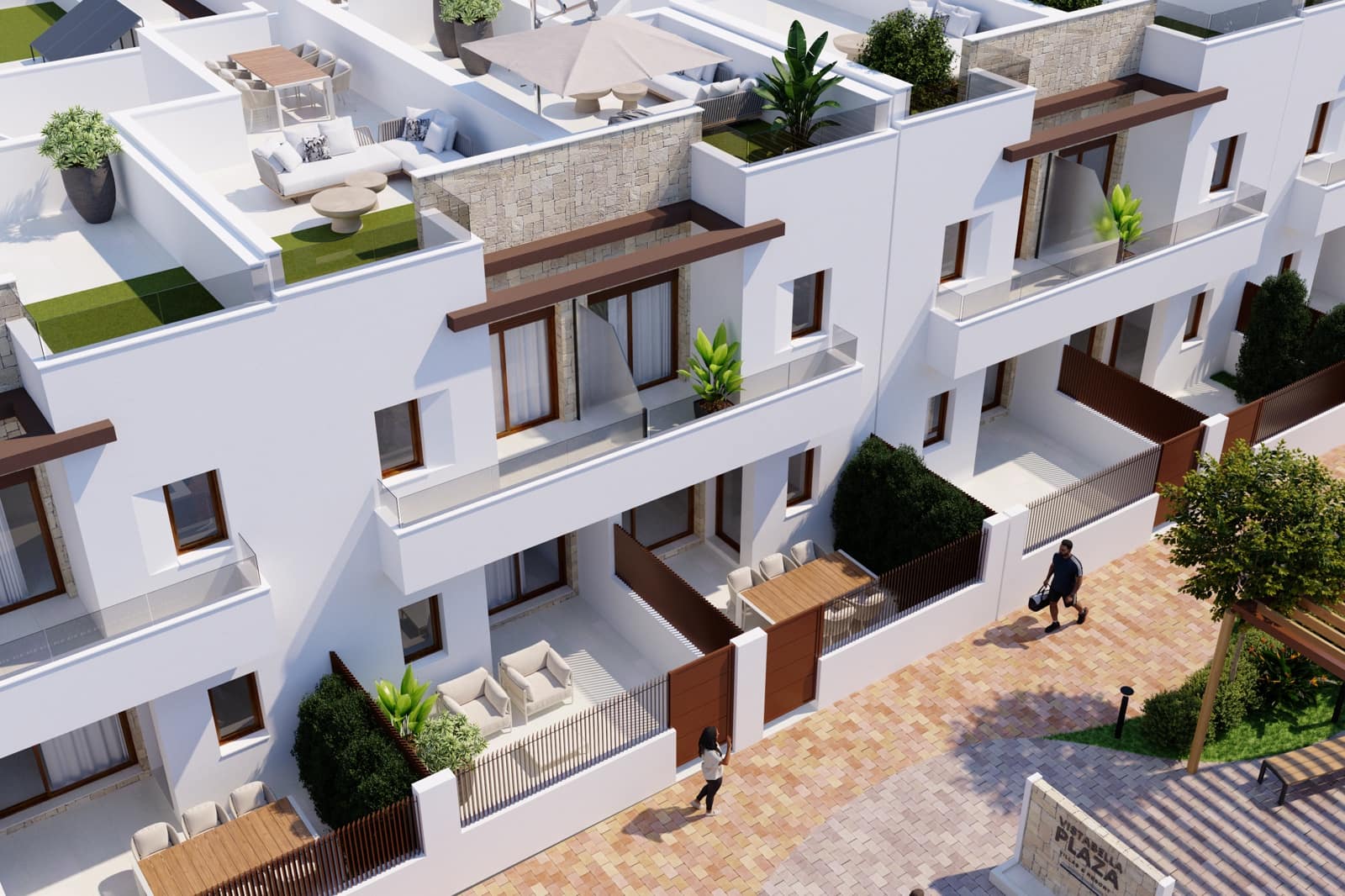 3 soveværelse Rækkehus til salg i Orihuela med swimmingpool garage - € 315.000 (Ref: 9994542)
