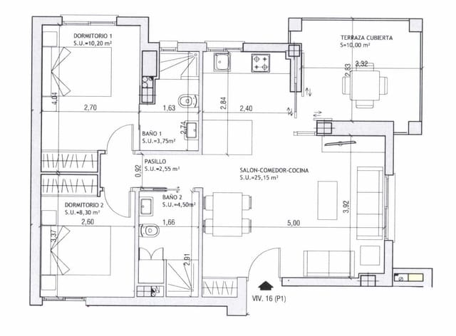 2 bedroom Apartment for sale in Guardamar del Segura with pool garage - € 245,000 (Ref: 9946290)