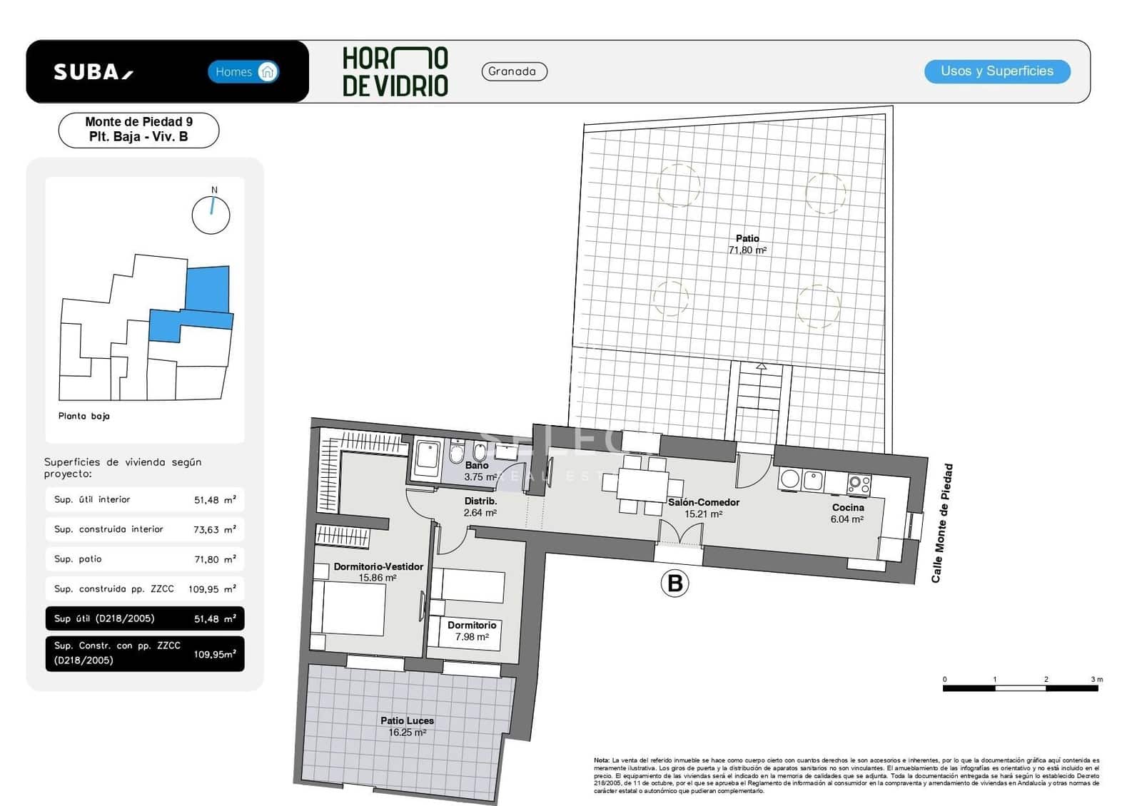 2 chambre Appartement à vendre à Grenade ville - 397 000 € (Ref: 9276350)