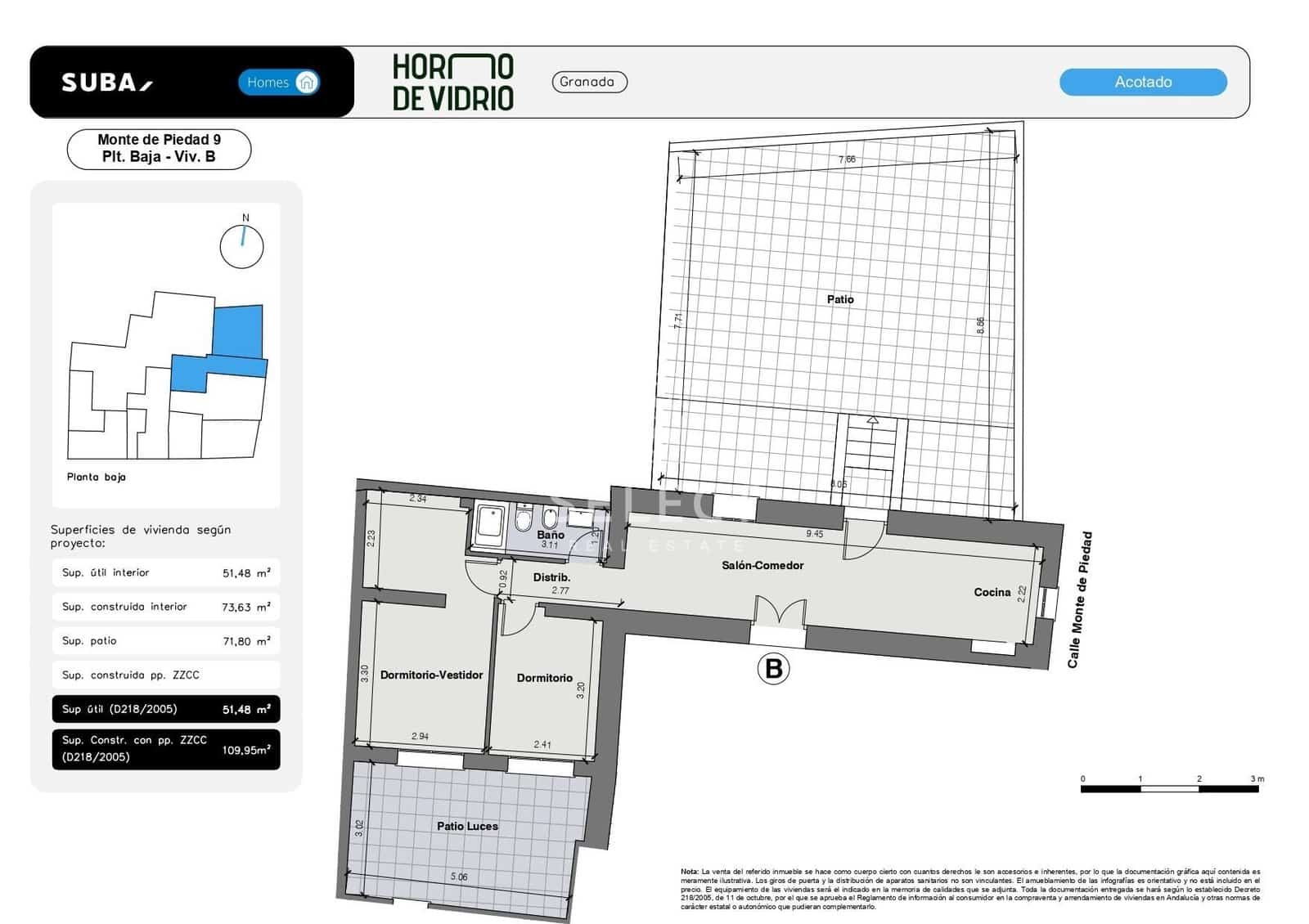 2 chambre Appartement à vendre à Grenade ville - 397 000 € (Ref: 9276350)