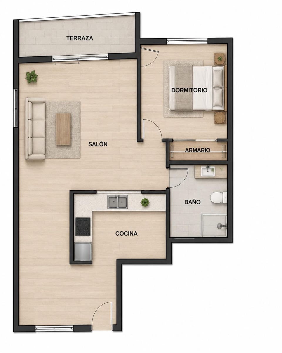 1 chambre Appartement à vendre à La Herradura - 220 000 € (Ref: 9861875)