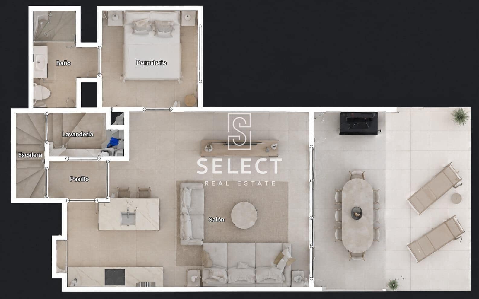 Chalet de 3 habitaciones en La Herradura en venta con piscina - 670.000 € (Ref: 9938220)