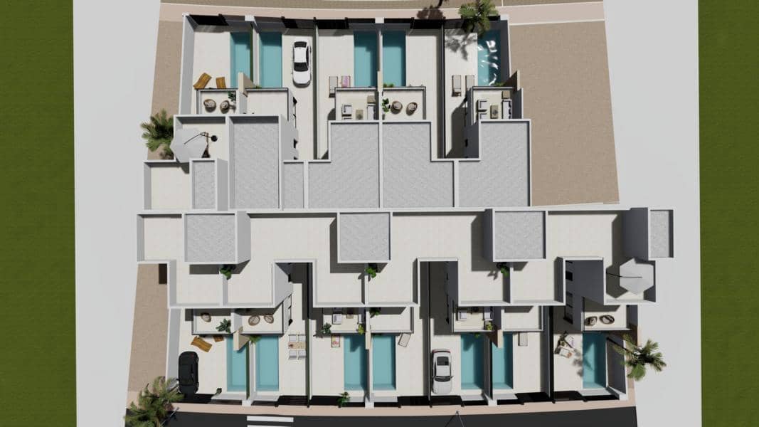 Chalet de 3 habitaciones en Santiago de la Ribera en venta con piscina - 366.000 € (Ref: 9270436)