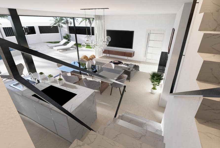 3 makuuhuone Huvila myytävänä paikassa San Pedro del Pinatar mukana uima-altaan - 395 000 € (Ref: 9308756)