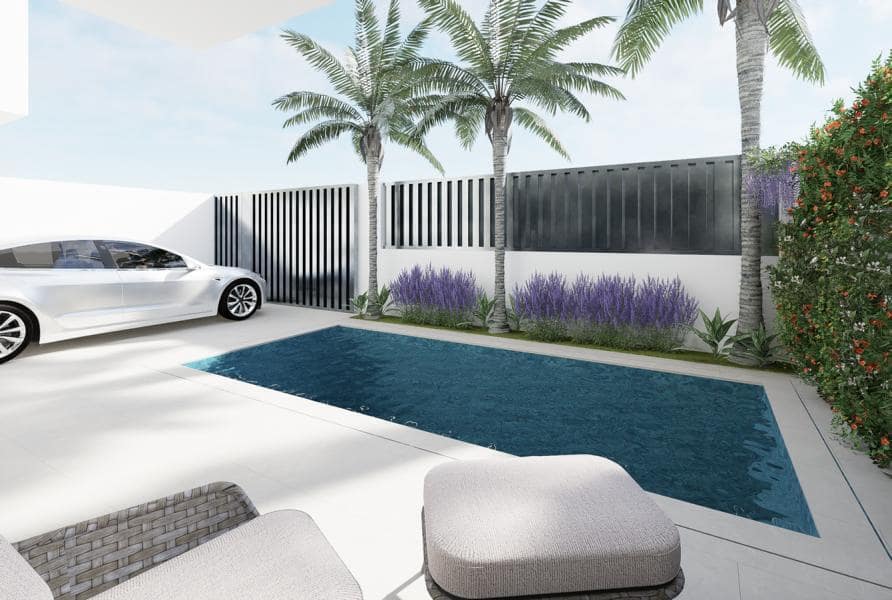 3 makuuhuone Huvila myytävänä paikassa San Pedro del Pinatar mukana uima-altaan - 395 000 € (Ref: 9308756)