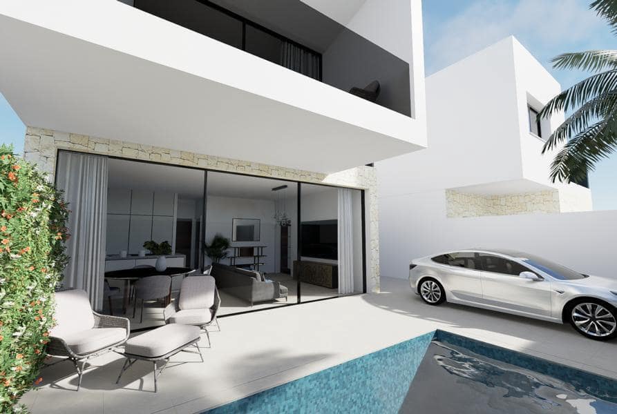 3 makuuhuone Huvila myytävänä paikassa San Pedro del Pinatar mukana uima-altaan - 395 000 € (Ref: 9308756)