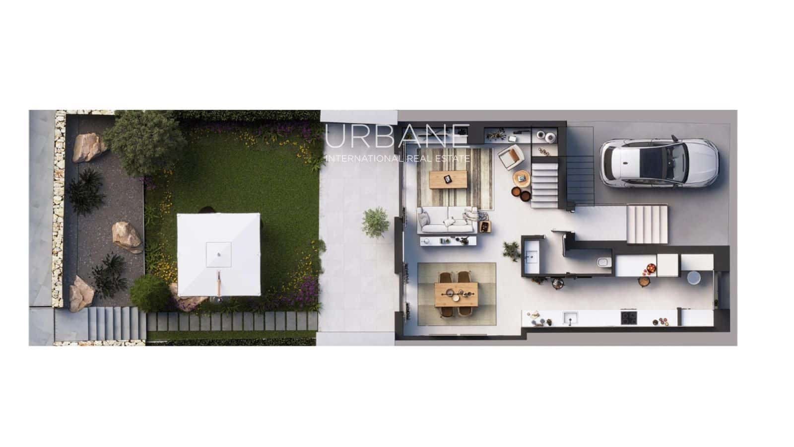 3 sypialnia Dom na sprzedaż w Palma de Mallorca z basenem garażem - 895 000 € (Ref: 10015902)