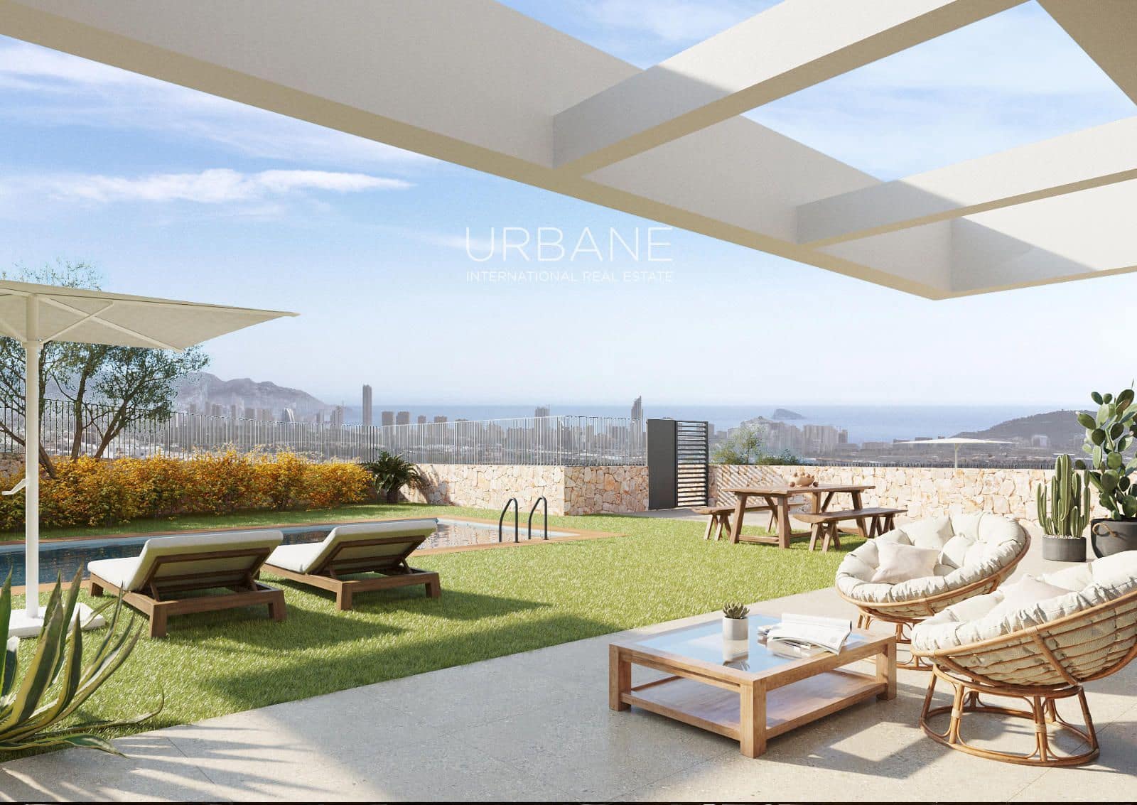 Casa de 4 habitaciones en Finestrat en venta con piscina garaje - 560.000 € (Ref: 10016541)
