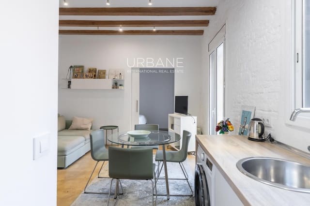 1 chambre Appartement à vendre à Ciutat Vella, Barcelone ville - 219 000 € (Ref: 10052002)