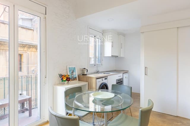 1 chambre Appartement à vendre à Ciutat Vella, Barcelone ville - 219 000 € (Ref: 10052002)