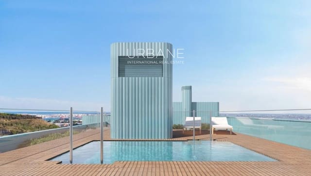 2 makuuhuone Asunto myytävänä paikassa La Marina de Port, Barcelona kaupunki mukana uima-altaan 
autotalli - 495 000 € (Ref: 10054322)
