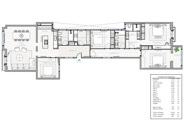 4 Zimmer Penthouse zu verkaufen in Eixample, Barcelona Stadt - 1.790.000 € (Ref: 10073020)