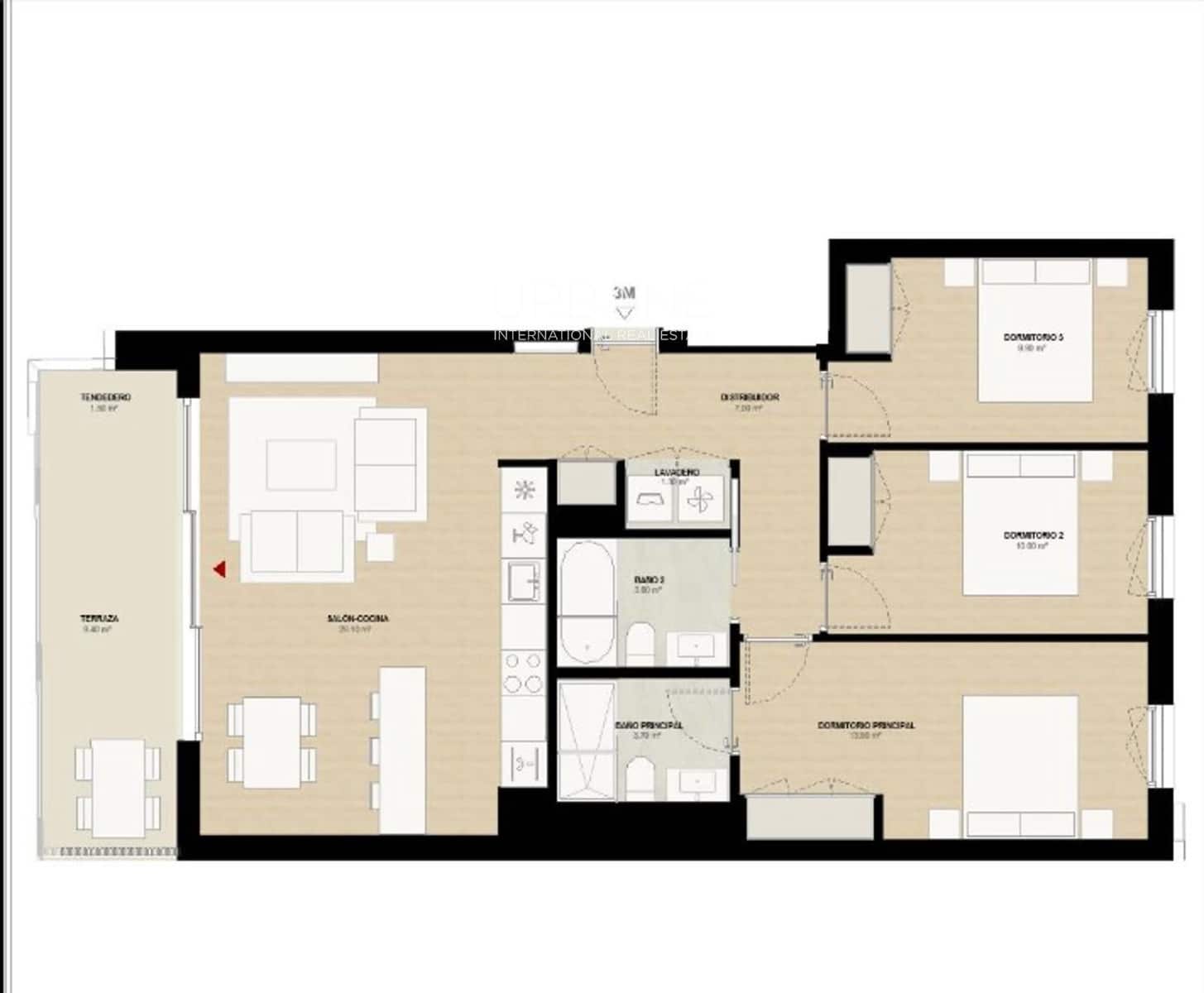 3 makuuhuone Asunto myytävänä paikassa Castelldefels mukana uima-altaan - 508 000 € (Ref: 10098819)