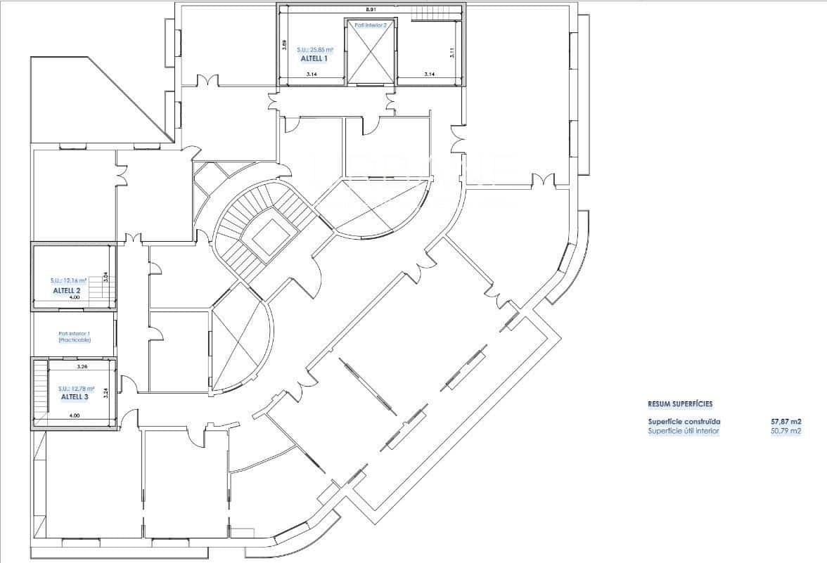 14 soverom Leilighet til salgs i Barcelona by med garasje - € 3 590 000 (Ref: 6011704)
