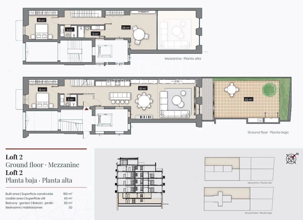 2 soverom Leilighet til salgs i Barcelona by - € 2 188 000 (Ref: 7527405)