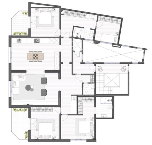 4 soveværelse Lejlighed til salg i Sant Gervasi - La Bonanova, Barcelona by - € 1.425.000 (Ref: 7586265)