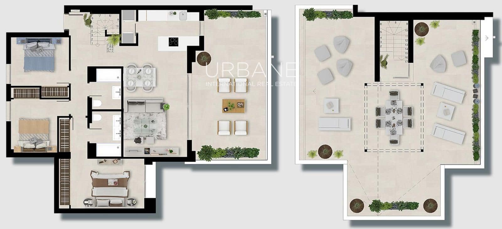 3 sypialnia Mieszkanie na sprzedaż w Nueva Andalucia z basenem garażem - 950 000 € (Ref: 8861649)
