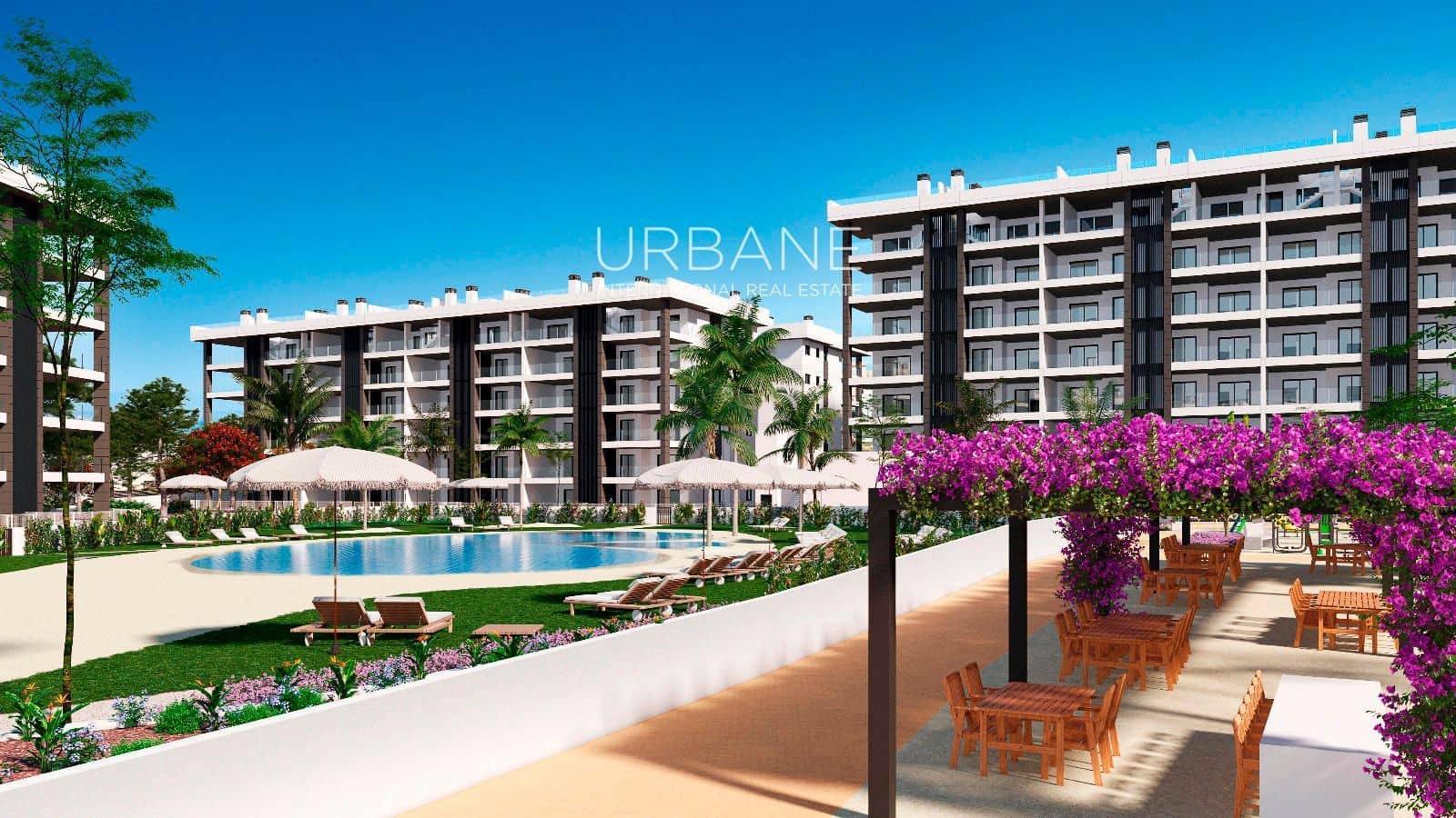 2 bedroom Flat for sale in Finestrat with pool - € 305,000 (Ref: 8862028)