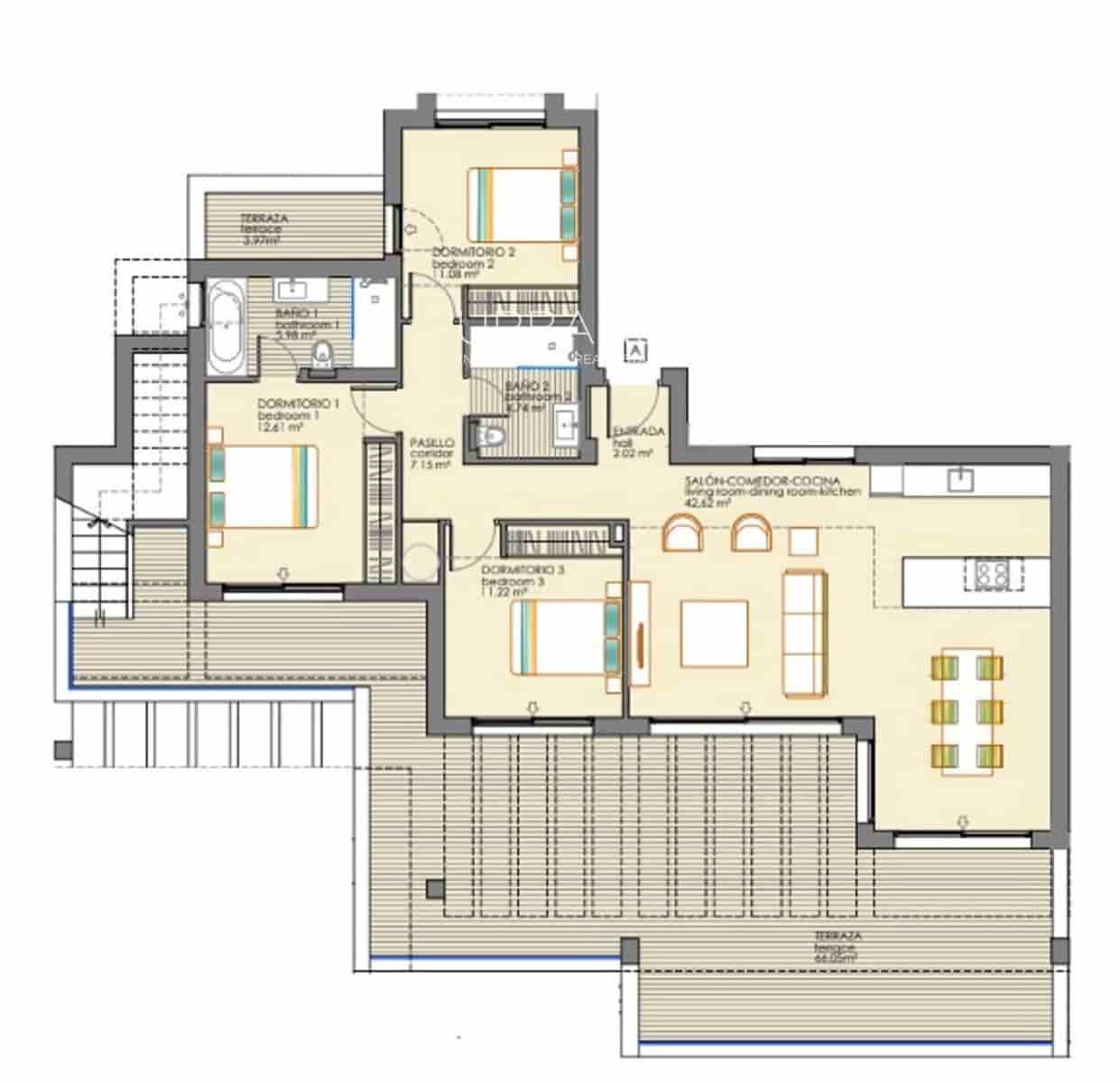 3 chambre Penthouse à vendre à Estepona avec piscine garage - 755 000 € (Ref: 8866496)