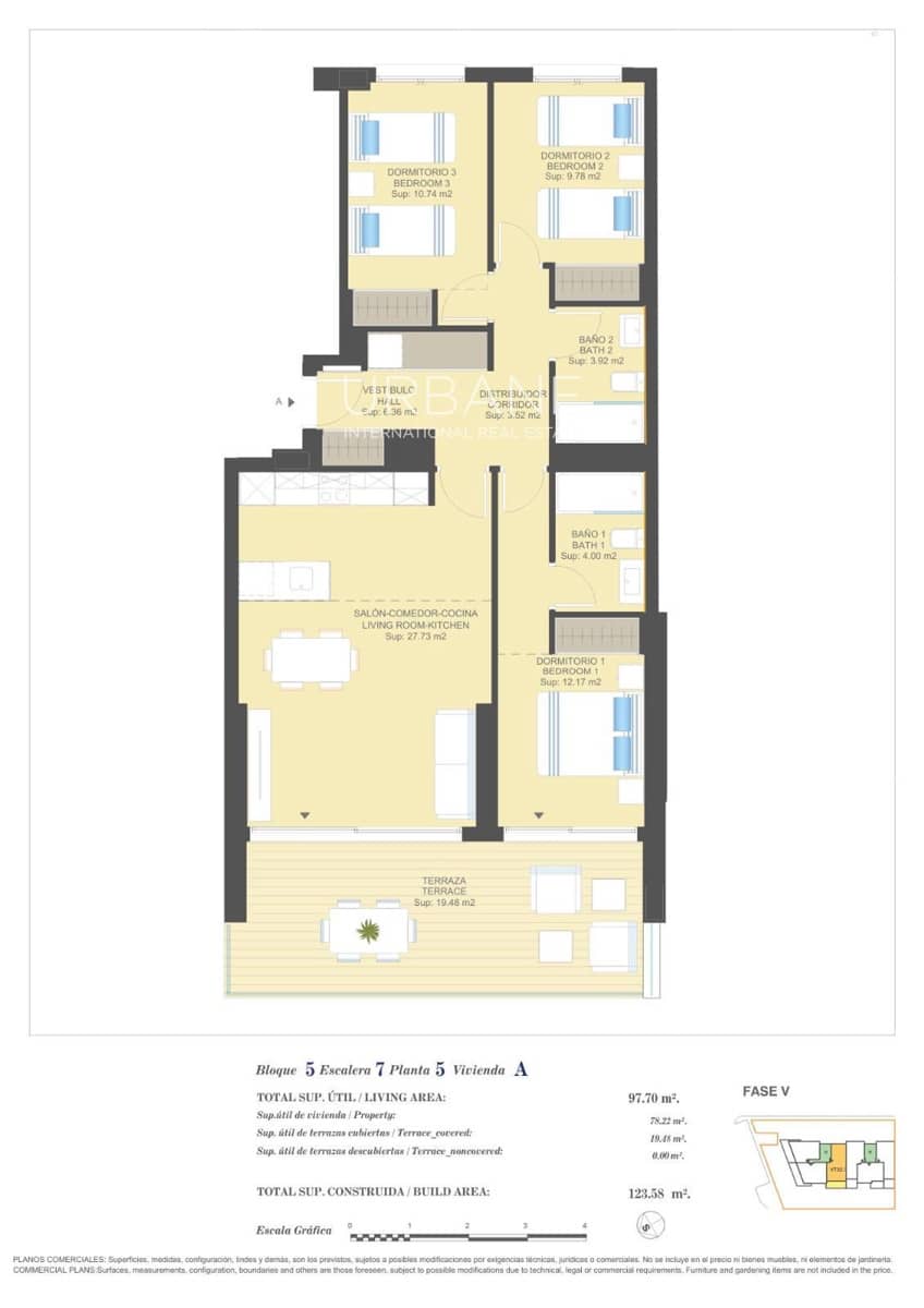 3 bedroom Flat for sale in Dehesa de Campoamor with pool garage - € 351,600 (Ref: 8866601)