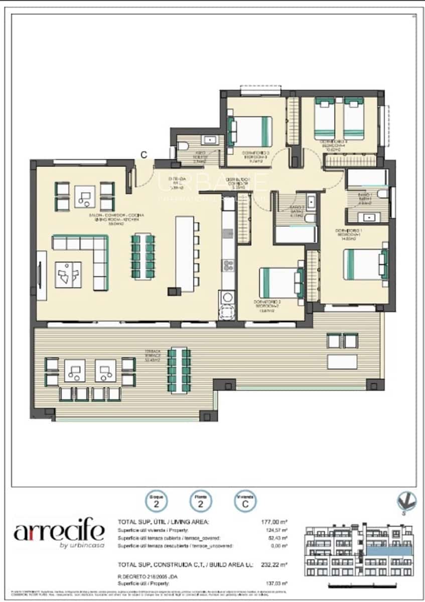Piso de 3 habitaciones en Casares en venta con piscina - 660.000 € (Ref: 8868300)
