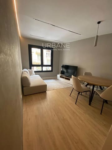 2 sovrum Lägenhet att hyra i Eixample, Barcelona stad - 2 000 € (Ref: 8868562)