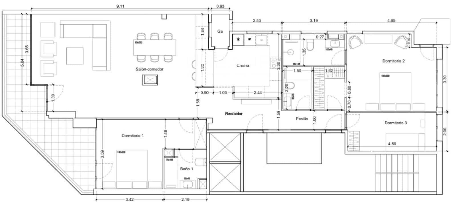 3 soverom Leilighet til salgs i Barcelona by - € 1 450 000 (Ref: 8894216)