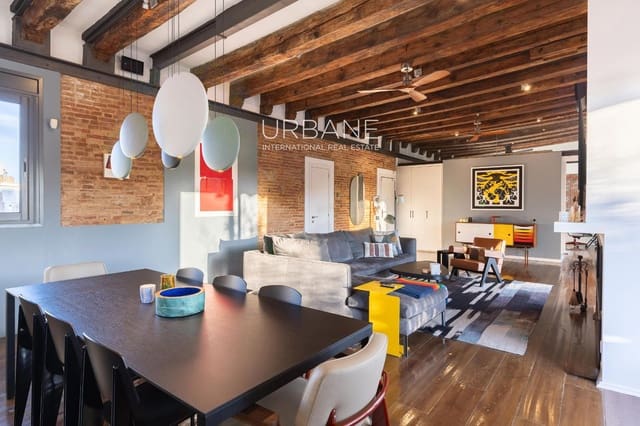 2 quarto Penthouse para venda em Sant Antoni, Barcelona cidade - 1 274 000 € (Ref: 8899836)