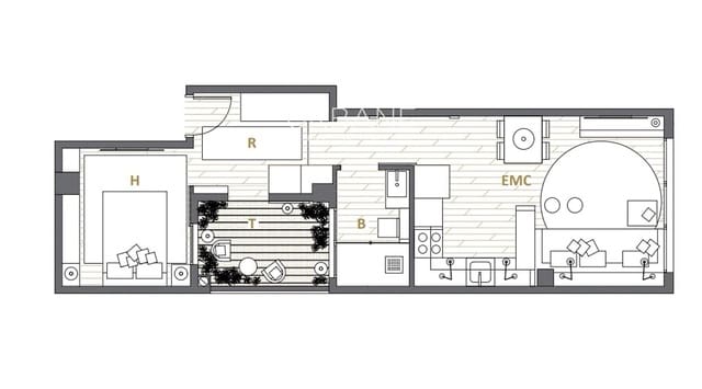 1 soverom Leilighet til salgs i L'Antiga Esquerra de L'Eixample, Barcelona by - € 370 000 (Ref: 8906954)