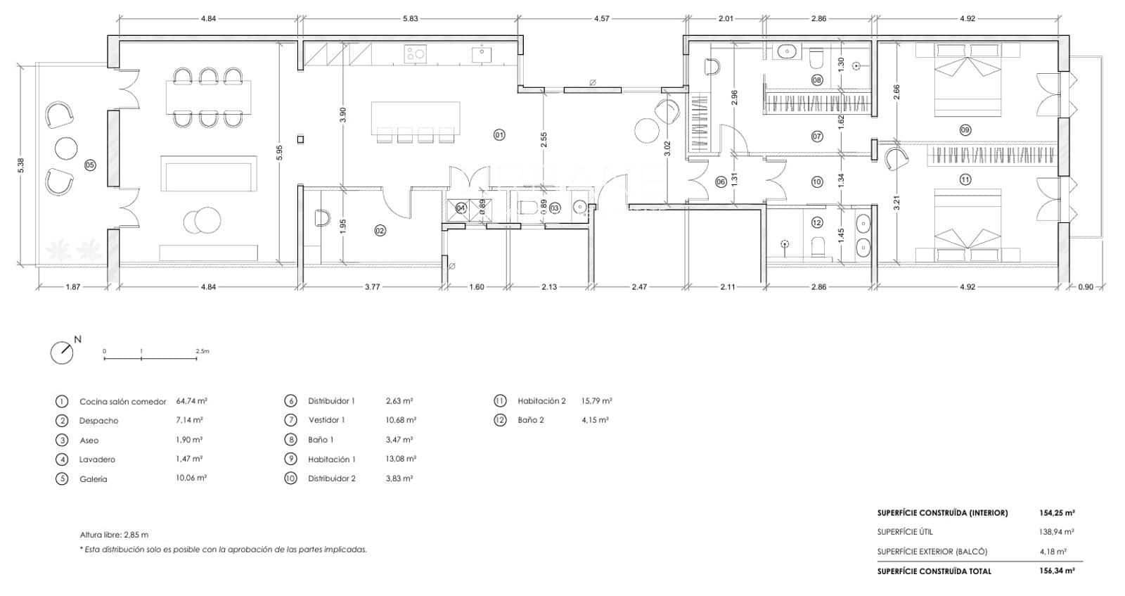 4 soverom Leilighet til salgs i Barcelona by - € 1 125 000 (Ref: 8912134)