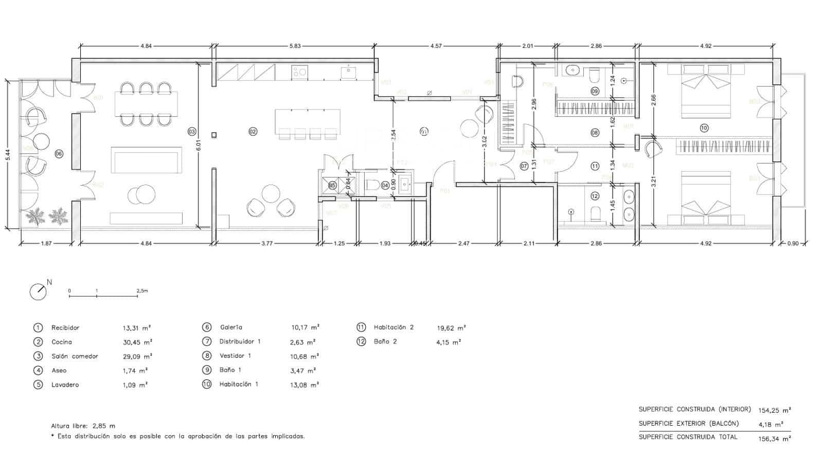 4 soverom Leilighet til salgs i Barcelona by - € 1 125 000 (Ref: 8912134)