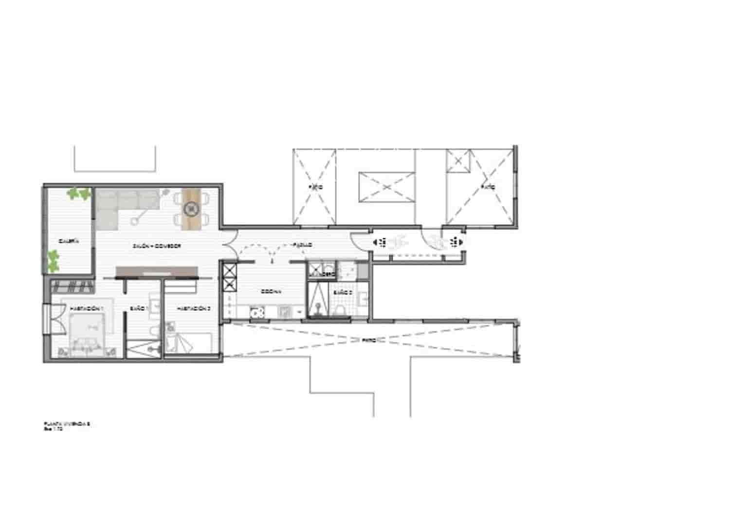 2 makuuhuone Asunto myytävänä paikassa Barcelona kaupunki - 690 000 € (Ref: 8920844)