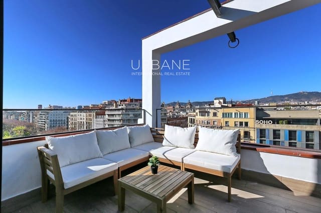 2 quarto Penthouse para venda em La Dreta de L'Eixample, Barcelona cidade - 750 000 € (Ref: 8920845)