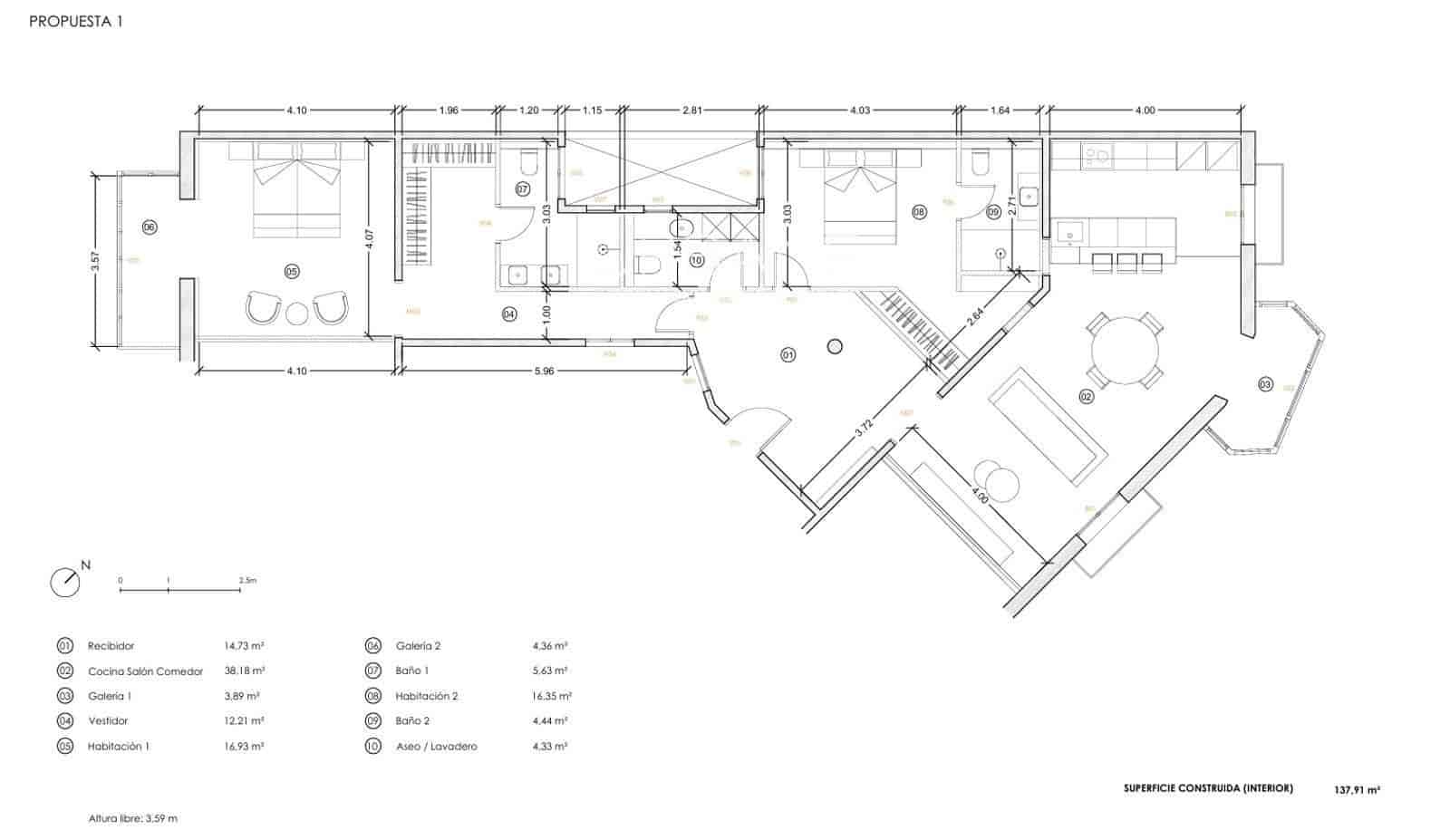 2 soverom Leilighet til salgs i Barcelona by - € 975 000 (Ref: 8973381)