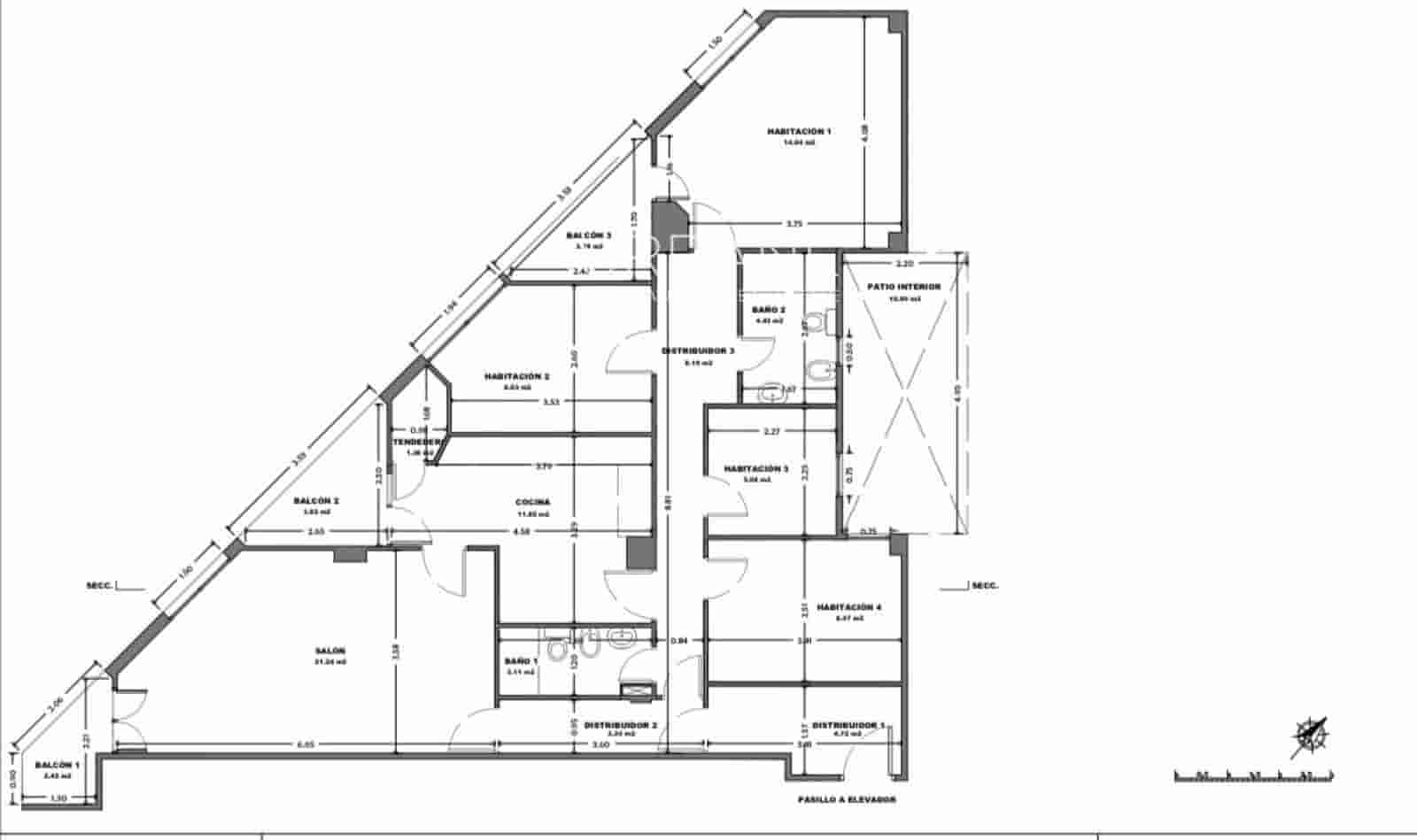 3 soverom Leilighet til salgs i Barcelona by - € 699 000 (Ref: 9058234)