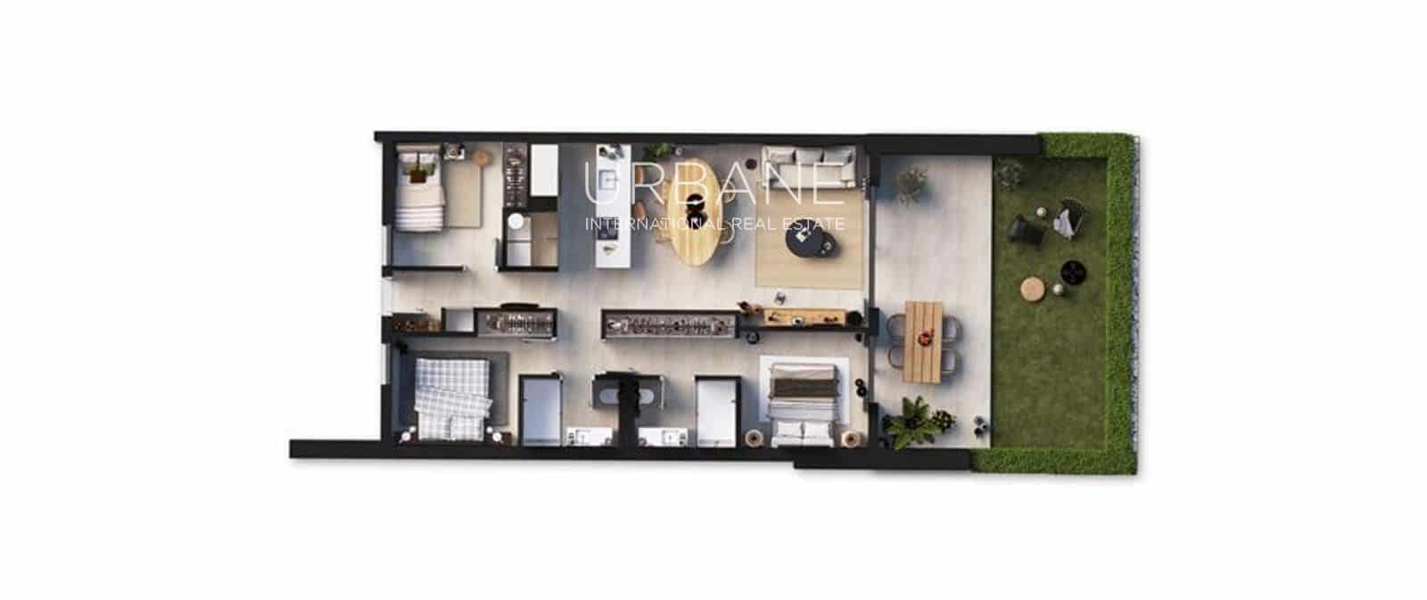 3 soveværelse Lejlighed til salg i Sant Elm med swimmingpool garage - € 840.000 (Ref: 9064704)