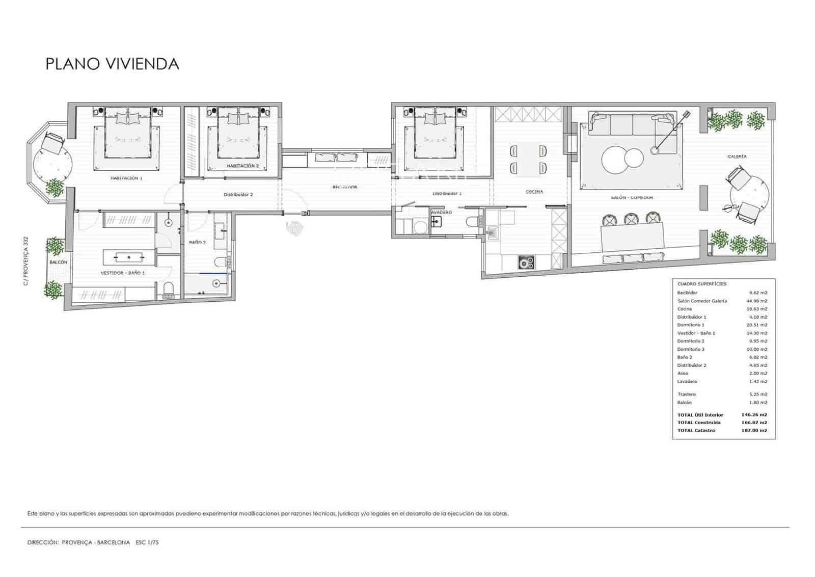 3 soverom Leilighet til salgs i Barcelona by - € 1 560 000 (Ref: 9116532)